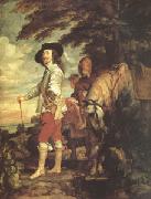 Anthony Van Dyck Charles I King of England Hunting (mk05)